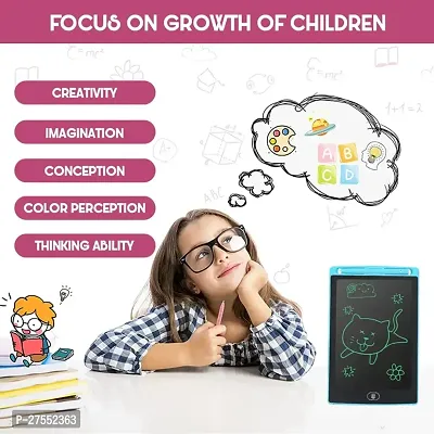 LCD Writing Pad Tablet 8.5 Inch Digital Slate for Kids Learning Educational Toys Painting Smart Drawing Board Portable, (Assorted Color)-thumb4