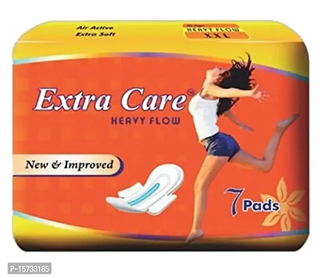 Extra Care Heavy Flow XXL Sanitary Pads Pack of 2
