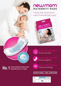 Newmom Disposable Maternity Pad-Value Pack-Pack of 5 X 3-15 Nos (Maxi Pad)-thumb1