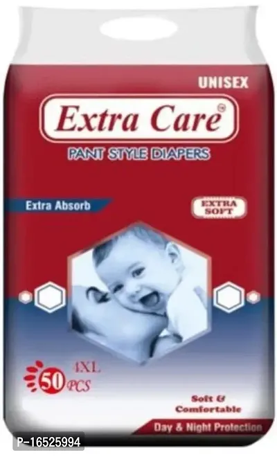 Extra Care 4XL Pant Style Diapers 50 Count-thumb0