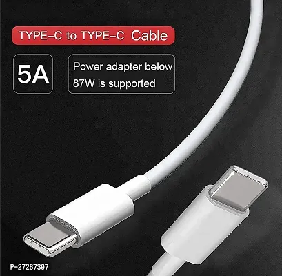 Usb C To Usb C Cable 1 Mtr 1 M Usb Type C Cable-thumb0