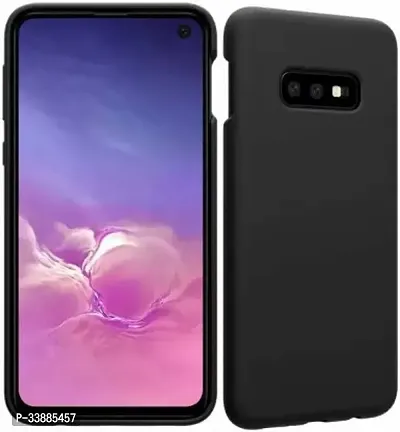 Back Cover for SAMSUNG GALAXY S10E Black Grip Case-thumb0