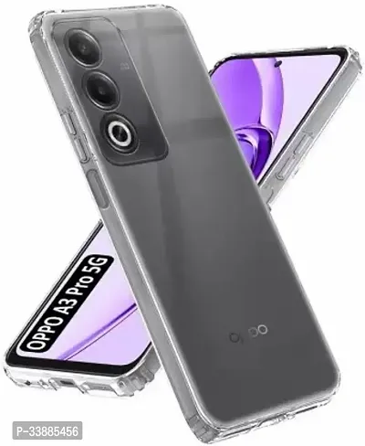 Back Cover for OPPO A3 Pro 5G Transparent Grip Case