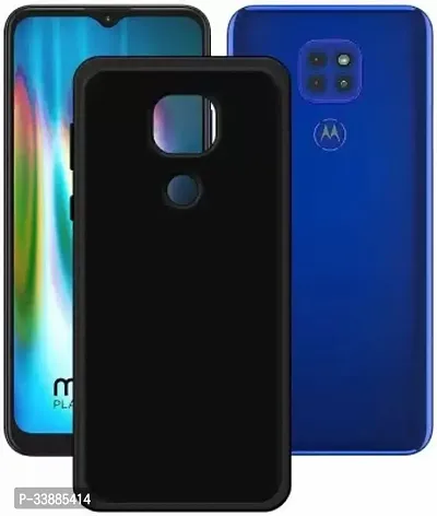 Back Cover for Motorola Moto G9 Black Grip Case-thumb0