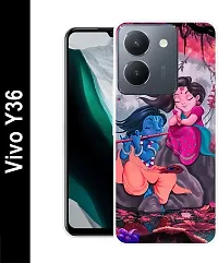 Back Cover for Vivo Y36 Back Cover Multicolor Flexible Silicon Pack of 1-thumb2