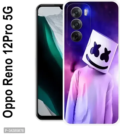 Back Cover for Oppo Reno 12Pro 5G Back Cover Multicolor Flexible Silicon Pack of 1-thumb3