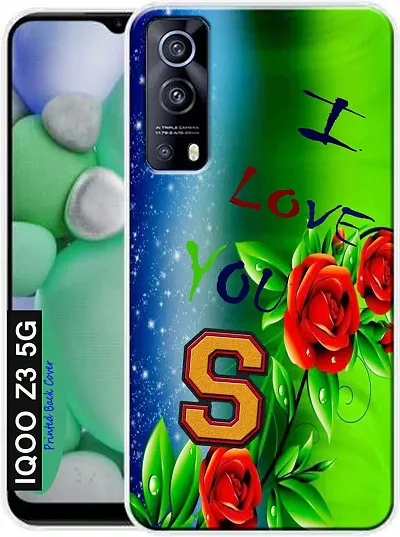 Back Cover for IQOO Z3 5G Vivo Iqoo Z3 5G Multicolor Dual Protection Silicon Pack of 1