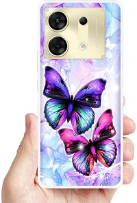 Back Cover for Infinix Zero 30 5G Back Cover Multicolor Flexible Silicon Pack of 1-thumb3