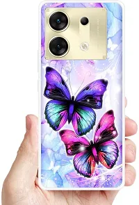 Back Cover for Infinix Zero 30 5G Back Cover Multicolor Flexible Silicon Pack of 1-thumb3