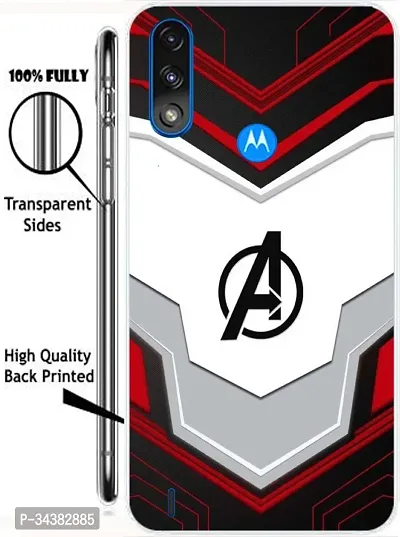 Back Cover for Motorola E7 Power Moto E7 Power Back Cover Multicolor Dual Protection Silicon Pack of 1-thumb2