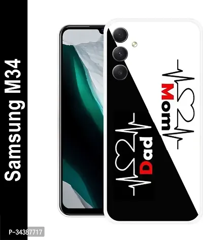 Back Cover for Samsung Galaxy M34 5G Samsung M34 5G Back Cover Multicolor Flexible Silicon Pack of 1-thumb3