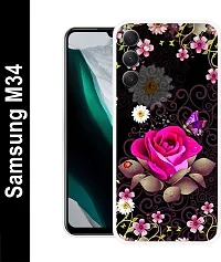 Back Cover for Samsung Galaxy M34 5G Samsung M34 5G Multicolor Silicon Pack of 1-thumb2