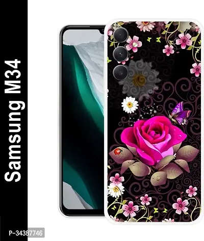 Back Cover for Samsung Galaxy M34 5G Samsung M34 5G Multicolor Silicon Pack of 1-thumb3