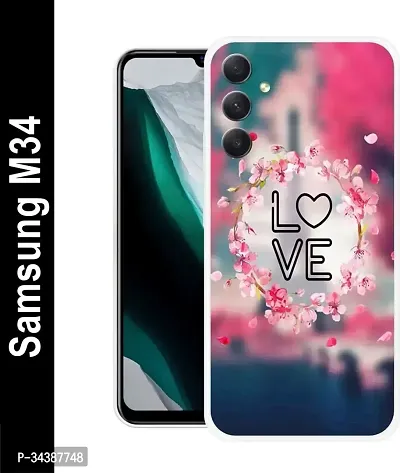 Back Cover for Samsung Galaxy M34 5G Samsung M34 5G Back Cover Multicolor Flexible Silicon Pack of 1-thumb3