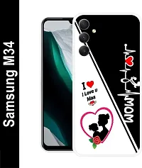 Back Cover for Samsung Galaxy M34 5G Samsung M34 5G Back Cover Multicolor Flexible Silicon Pack of 1-thumb2