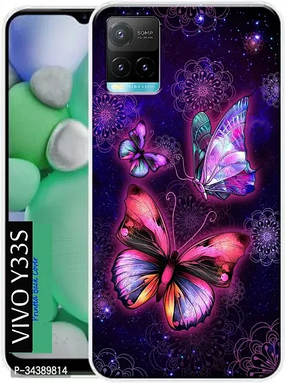 Back Cover for Vivo Y33s Vivo Y33s Back Cover Multicolor Dual Protection Silicon Pack of 1-thumb0