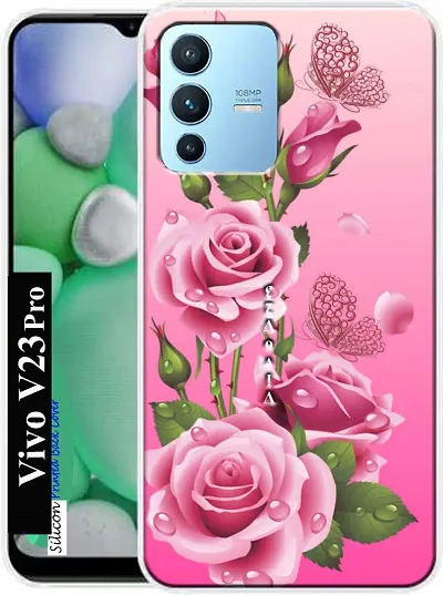 Back Cover for Vivo V23Pro Vivo V23 Pro Back Cover Multicolor Dual Protection Silicon Pack of 1