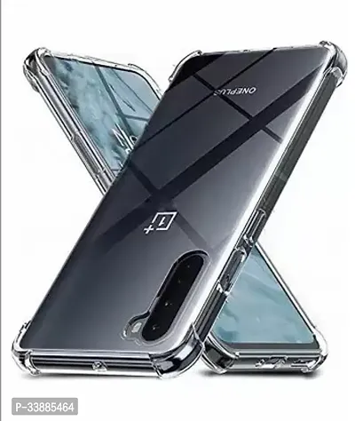 Back Cover for OnePlus Nord Transparent Grip Case-thumb0