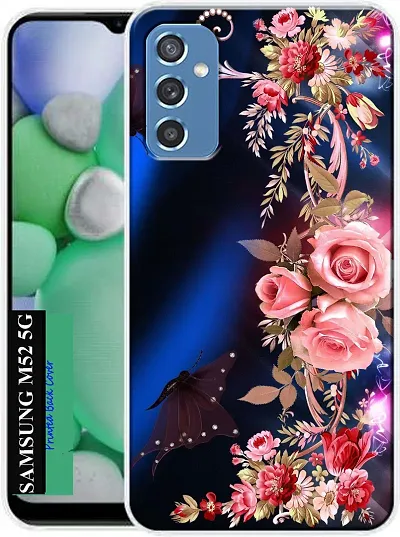 Back Cover for Samsung M52 5G Samsung Galaxy M52 5G Multicolor Dual Protection Silicon Pack of 1