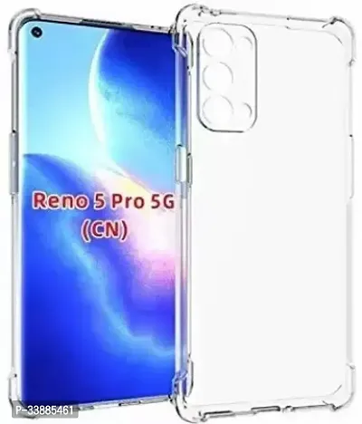 Back Cover for Oppo Reno5 Pro Transparent Grip Case