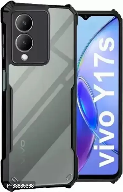 Back Cover for vivo Y17s Transparent Grip Case-thumb0