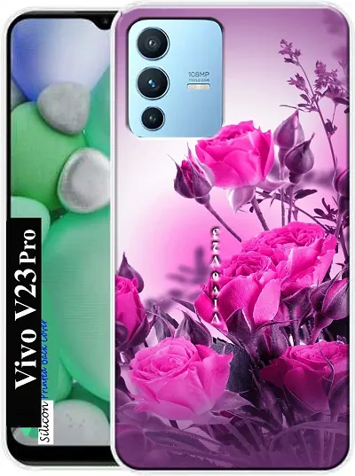 Back Cover for Vivo V23Pro Vivo V23 Pro Back Cover Multicolor Dual Protection Silicon Pack of 1