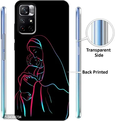 Back Cover for Redmi Note 11T 5G Redmi Note 11 T 5G Multicolor Dual Protection Silicon Pack of 1-thumb2