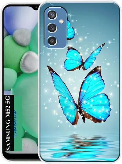 Back Cover for Samsung M52 5G Samsung Galaxy M52 5G Multicolor Dual Protection Silicon Pack of 1