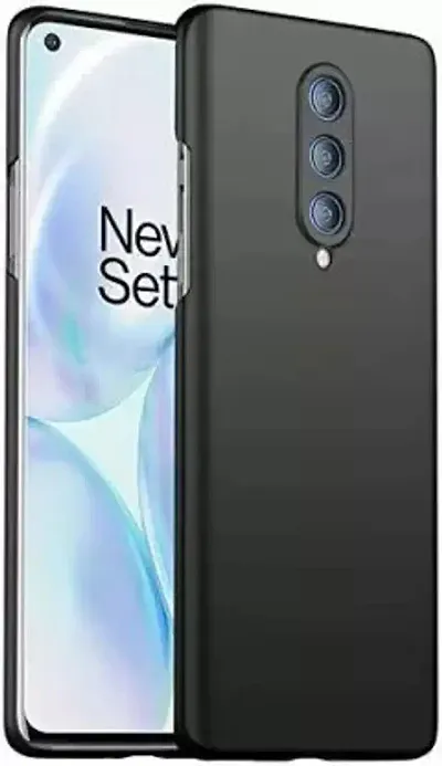 Back Cover for OnePlus 8 Black Grip Case