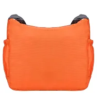 Stylish Polyester Orange Printed Cross Body Sling Bag For Unisex-thumb1