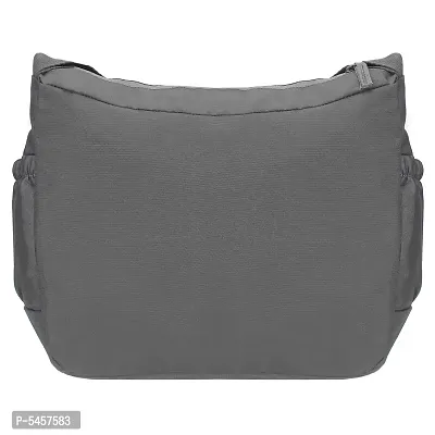 Stylish Polyester Grey Printed Cross Body Sling Bag For Unisex-thumb2