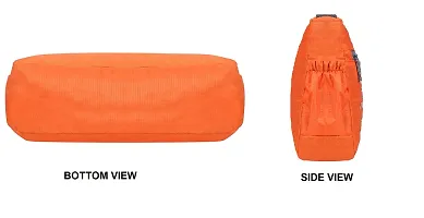 Stylish Polyester Orange Printed Cross Body Sling Bag For Unisex-thumb3