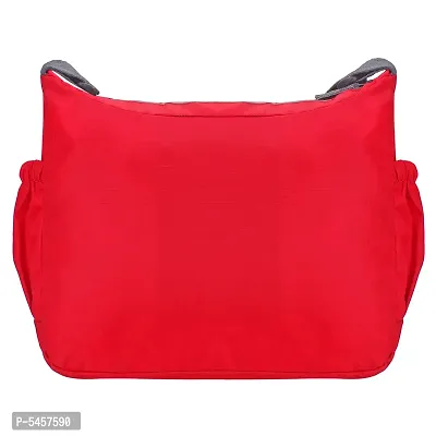Stylish Polyester Red Printed Cross Body Sling Bag For Unisex-thumb2