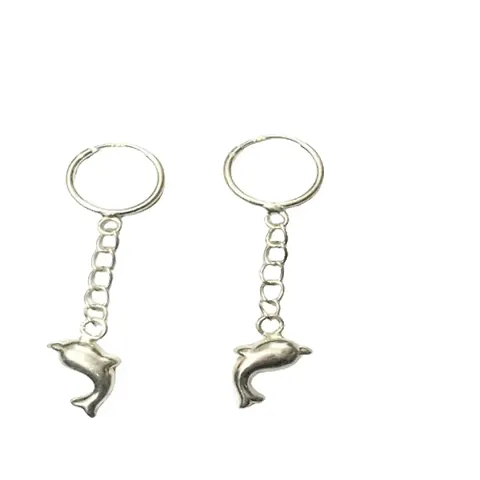 Hanging Dolphin Earring For Kids/Girls Women