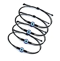 Resham Dori Evil Eye Bracelet, Pack Of 4-thumb1