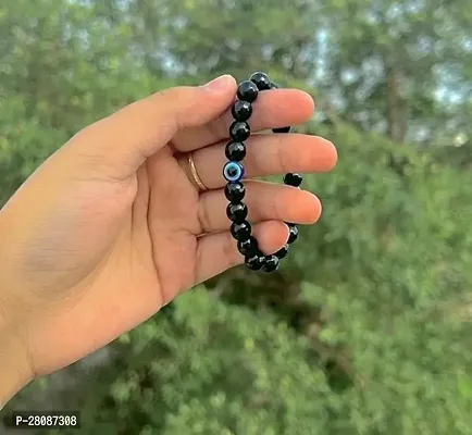 ALLOY BLACK EVIL EYE BRACELET-thumb0