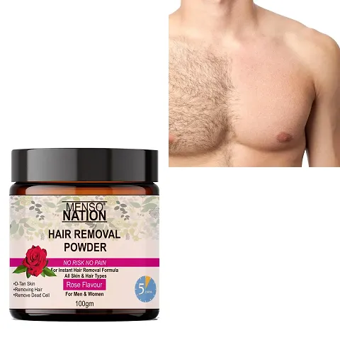 Happy Tree Organics And Mensonation Hair Removal Powder