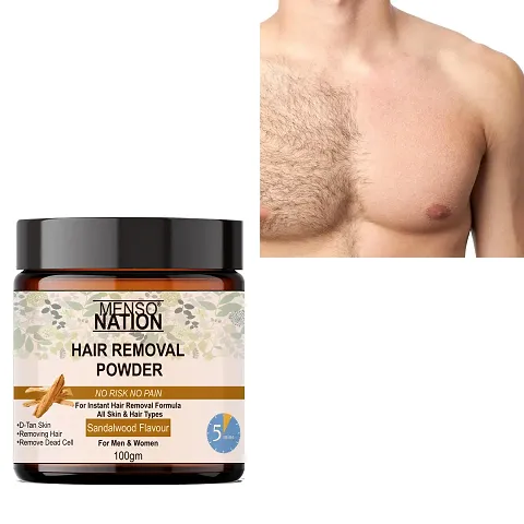 Mensonation And 7RINGS Hair Removal Powder