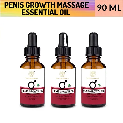 Happy Tree Organics Natural And Organic Penis Growth Oil