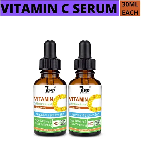 7RINGS Vitamin C Face Serum For Skin Brightening And Whitening