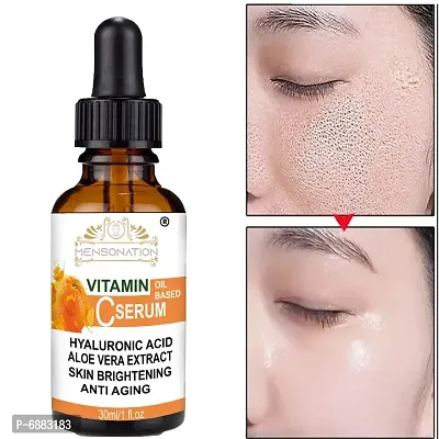 Happytree Organics Vitamin C Face Serum with 20% Vitamin C for Skin Brightening and Whitening