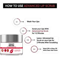 MensonationAdvanced Lip Scrub Balm - For Lightening and Brightening Dark Lips Scrub 50 gms-thumb1