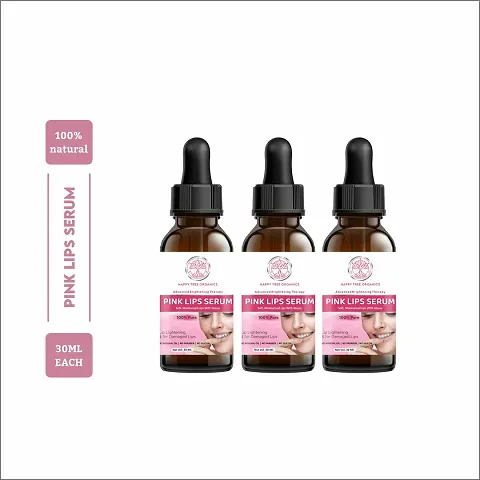 Pink Lip Serum For Smoothening Of Lips