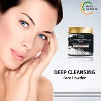 100% Natural Activated Charcoal Powder for Ideal Skin Removes Dead Skin, Impurities, Detoxifies Skin-thumb2