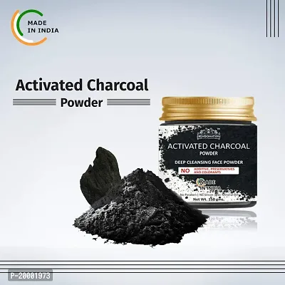 100% Natural Activated Charcoal Powder for Ideal Skin Removes Dead Skin, Impurities, Detoxifies Skin-thumb2