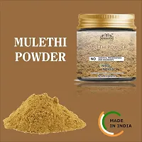 Mensonation 100% Organic Licorice Root Powder - Mulethi Powder (Glycyrrhiza Glabra)/Yastimadu Powder for Face, Hair Care and eatable 130 gms-thumb2