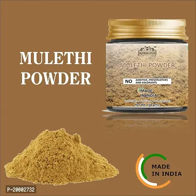 Mensonation 100% Organic Licorice Root Powder - Mulethi Powder (Glycyrrhiza Glabra)/Yastimadu Powder for Face, Hair Care and eatable 130 gms-thumb3