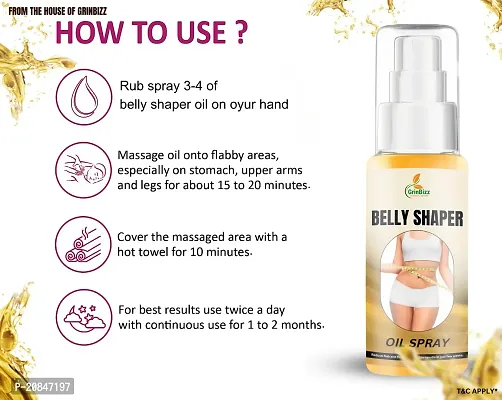 Belly Shaper Oil Spray Weight Loss Massage Oil/Weight Management Solution/Fat Burning Oil/Fat Cutter Oil-thumb4