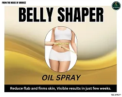 Belly Shaper Oil Spray Helpful in  Belly Fat Reduce/Weight Management/Fat Burning Oil/Weight Loss Massage Oil-thumb2