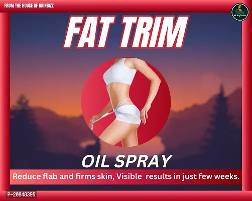 Grinbizz Fat Trim Oil/Slimming Oil For Stomach, Hips  Thigh Fat loss/Fat Burning Oil-thumb3